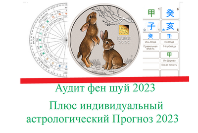 Годовой аудит фен шуй 2023 плюс Персональный Прогноз 2023